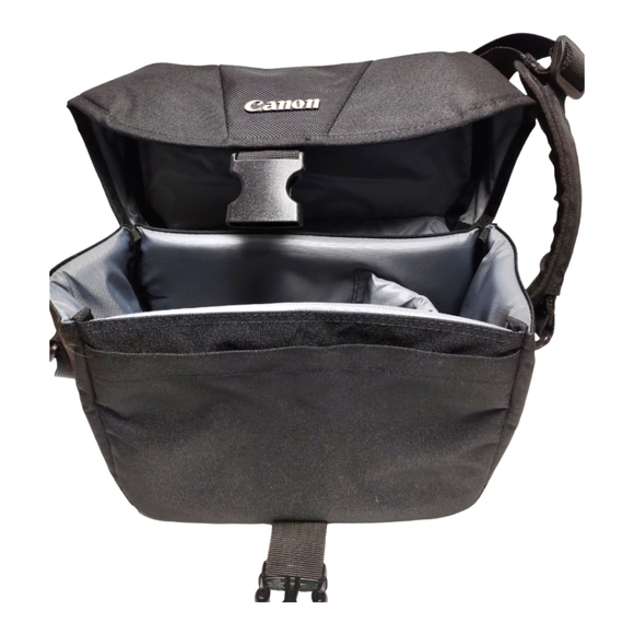 Canon Camera Case EOS Black Shoulder Bag - Picture 2 of 8